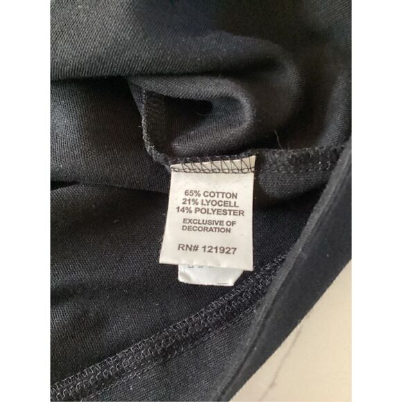 Johnnie O Sz L 1/4 Zip Pull Over Black Cotton Blend Stretch Wilson Cup 2022 Golf - Picture 12 of 12